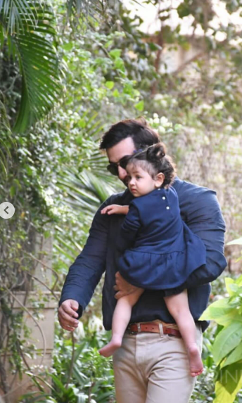 Ranbir Kapoor carefully carries daughter Raha